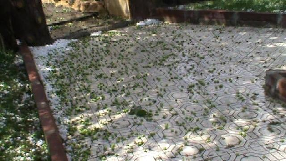 Dolu Yağışı Dodurga\'yı Olumsuz Etkiledi