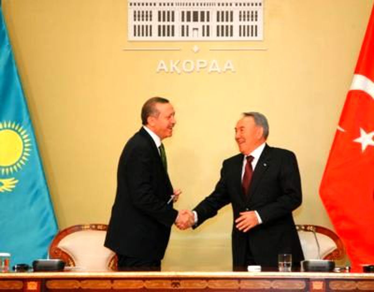 Erdoğan ile Nazarbayev Basın Toplantısı Düzenledi