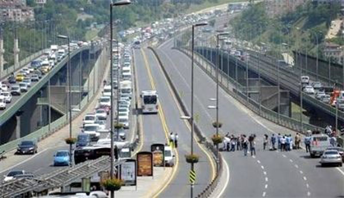 Haliç Köprüsü Trafiğe Kapatıldı (4)