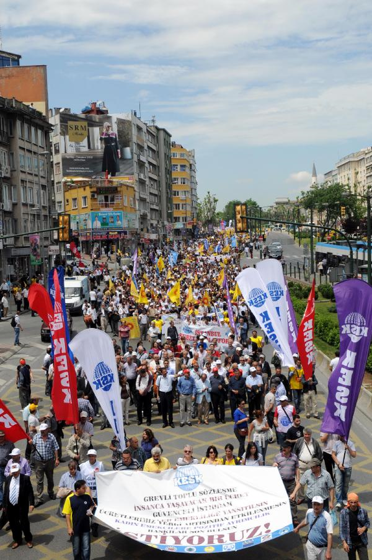 İstanbul\'da Kamu Emekçileri Eylemi (2)