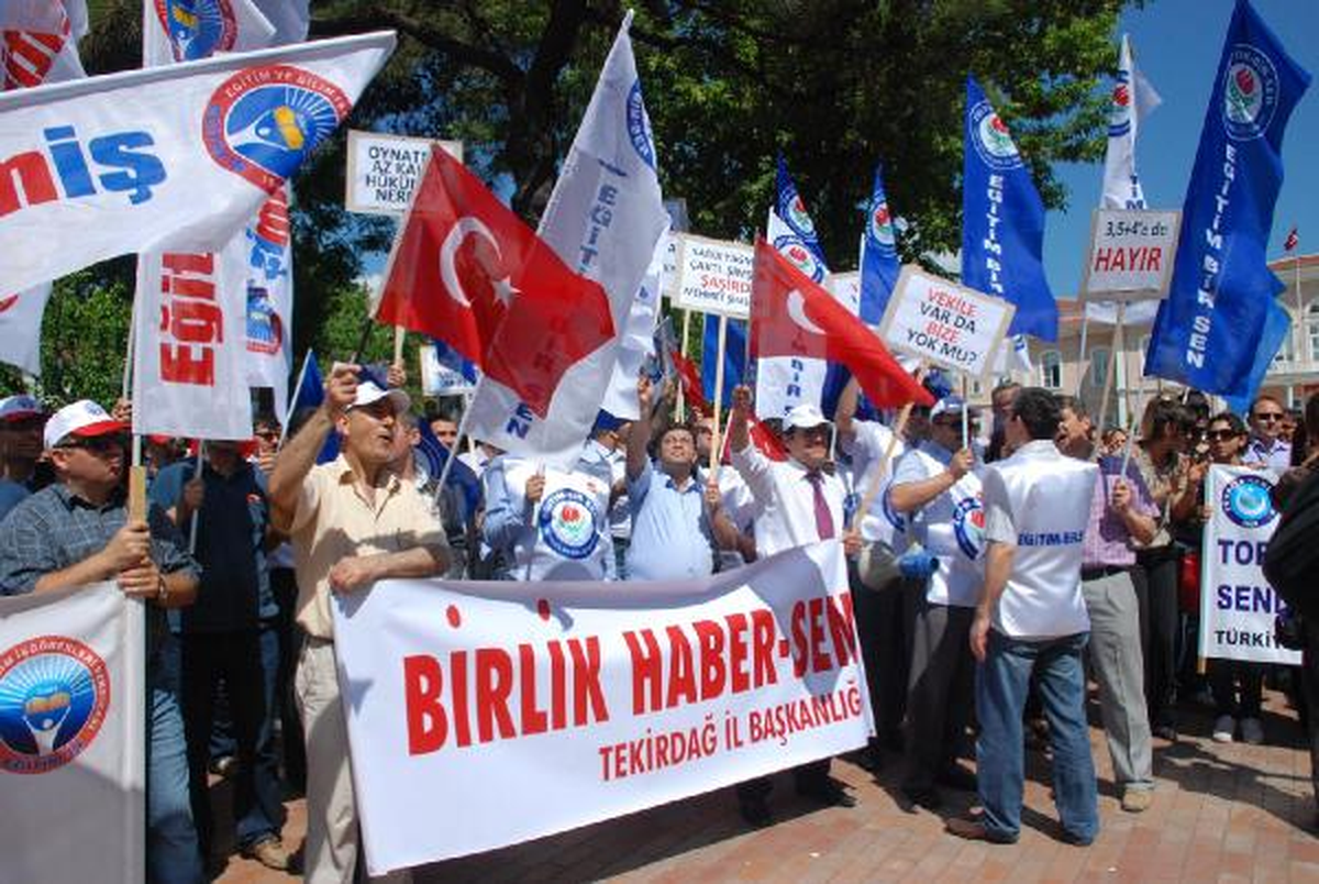 Trakya'da Memur Eylemi