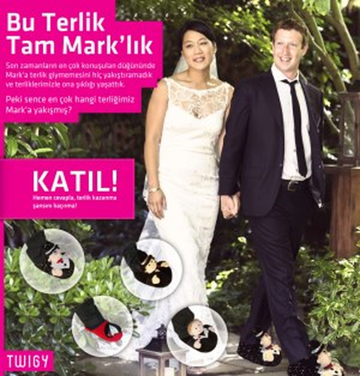 Twıgy\'den Mark\'a Evlilik Hediyesi