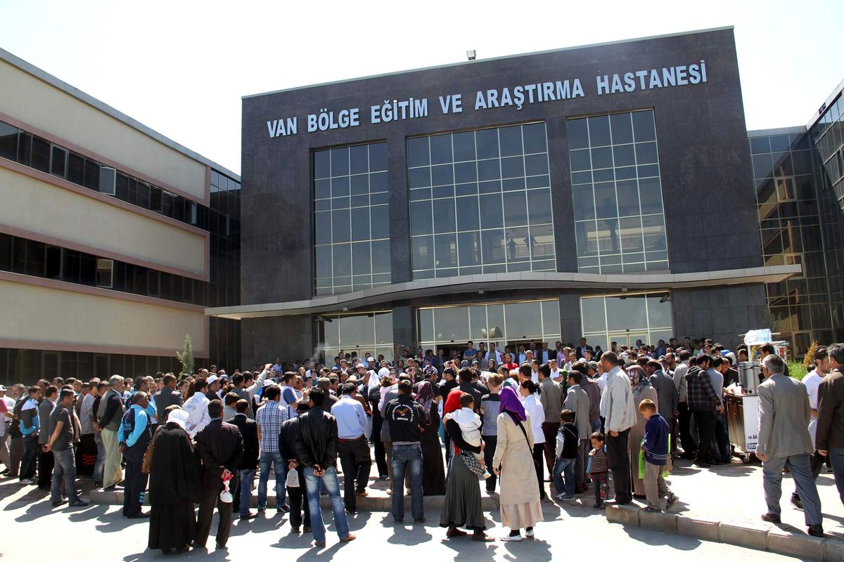 Van\'da İş Bırakma Eylemi