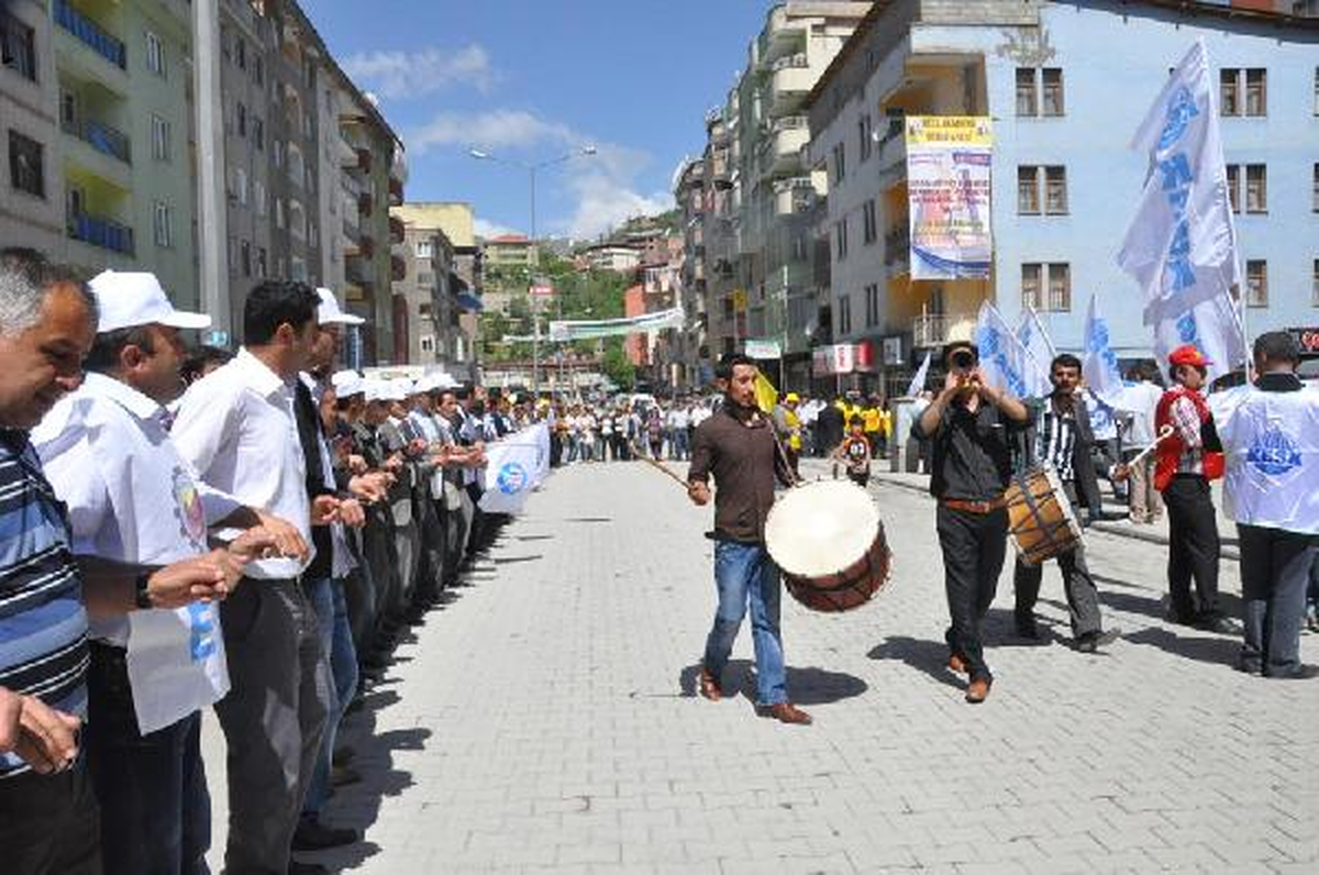 Van, Hakkari ve Bitlis\'te Memur Eylemi