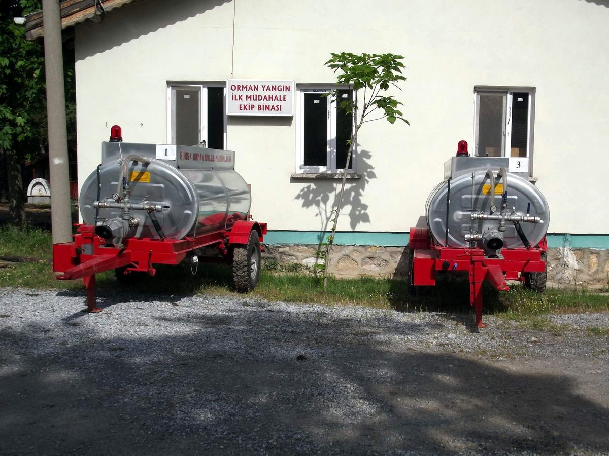 Yangınlara Karşı Su Tankeri