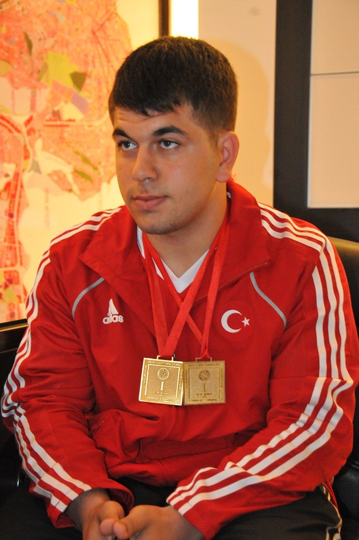 Avrupa Şampiyonu Güreşçiden Demirtaş'a Ziyaret