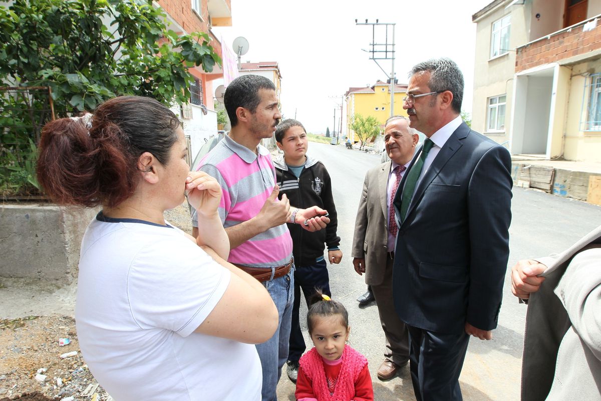 Başkan Köşker Adem Yavuz Mahallesinde İncelemelerde Bulundu