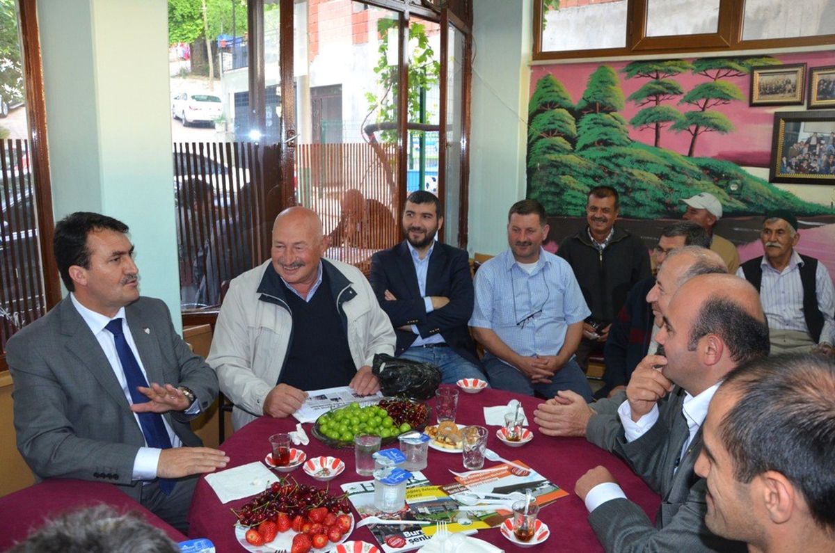 Dobrucalılardan Dündar\'a Sevgi Seli