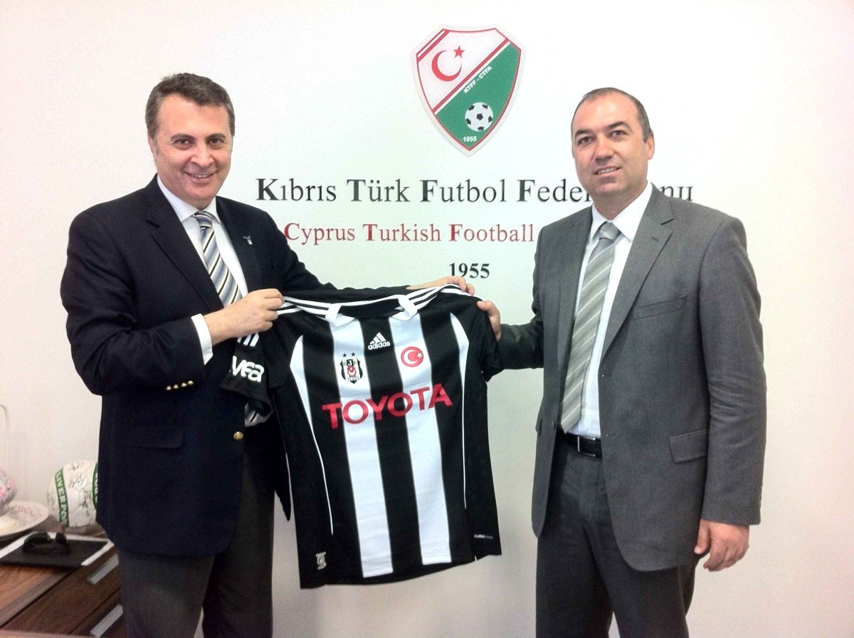 Fikret Orman'dan KKTC Futbol Federasyonu Başkanı'na Ziyaret