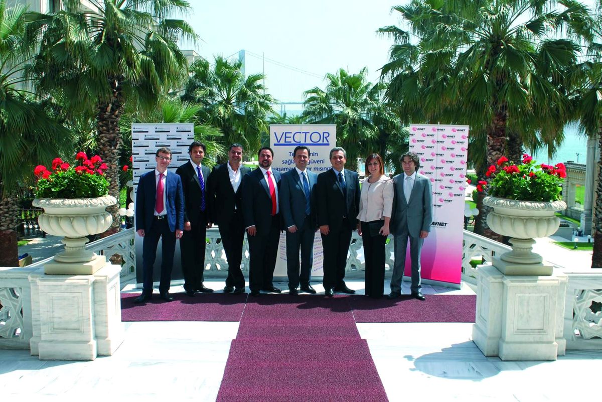 Gaziantep'te Avnet-Vektör Barkod Tanıtım Etkinliği