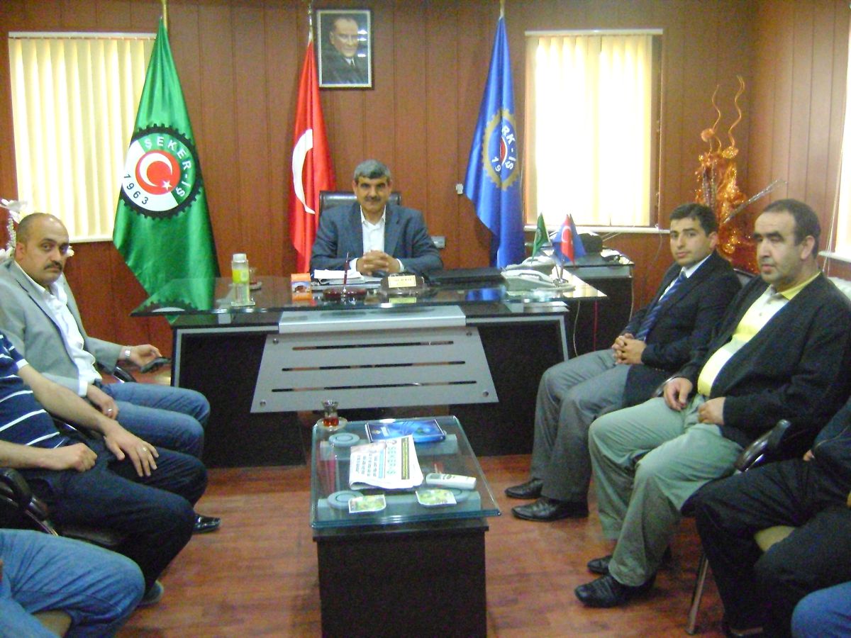 Has Parti\'den Şeker İş Sendikası\'na Ziyaret
