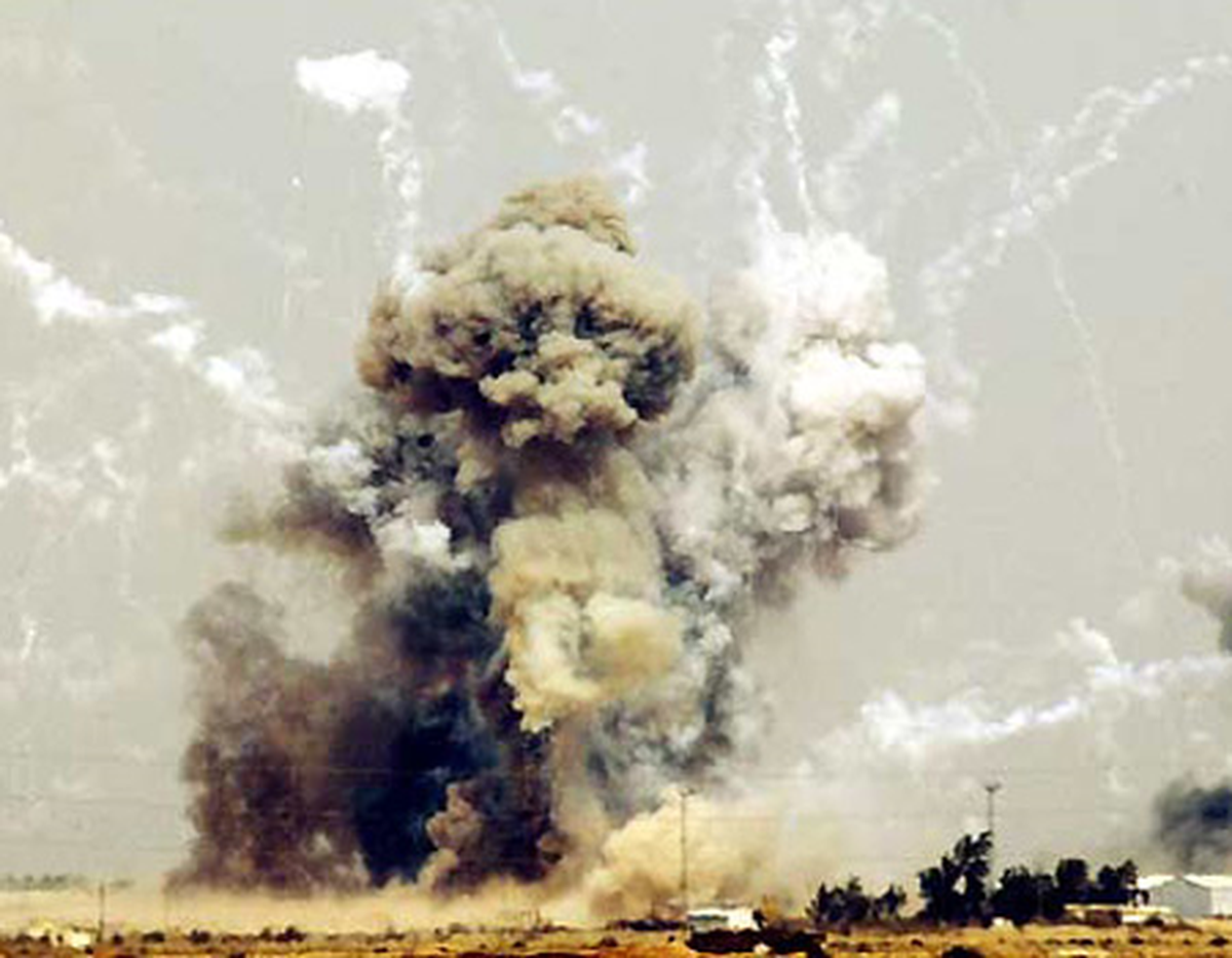 Irak'ta Havan Topu Saldırısı