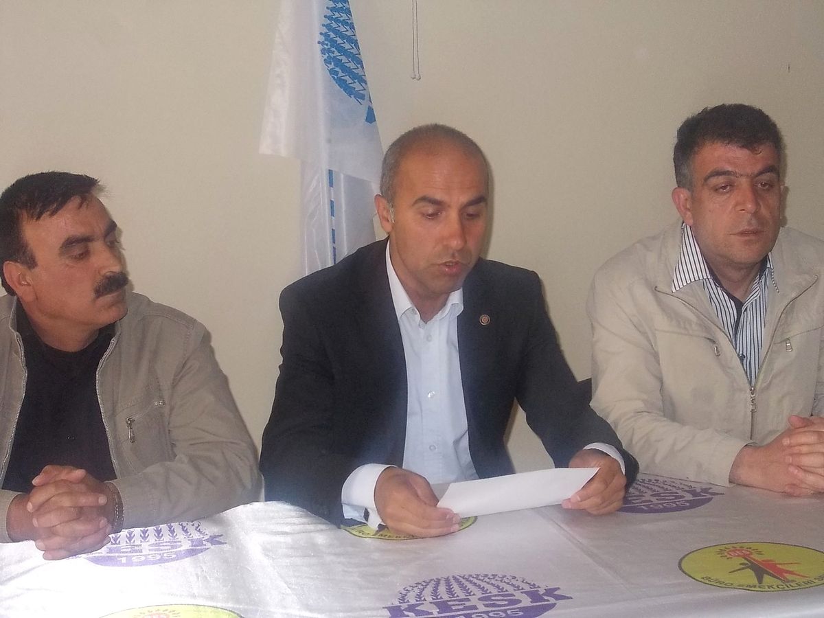 Kesk, Greve Katılanlara Teşekkür Etti