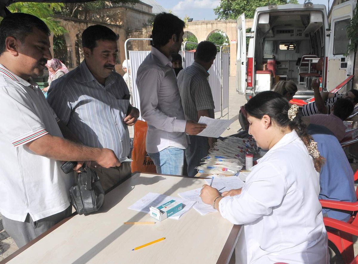 Kızılay Regaip Kandili'nde Kan Topladı