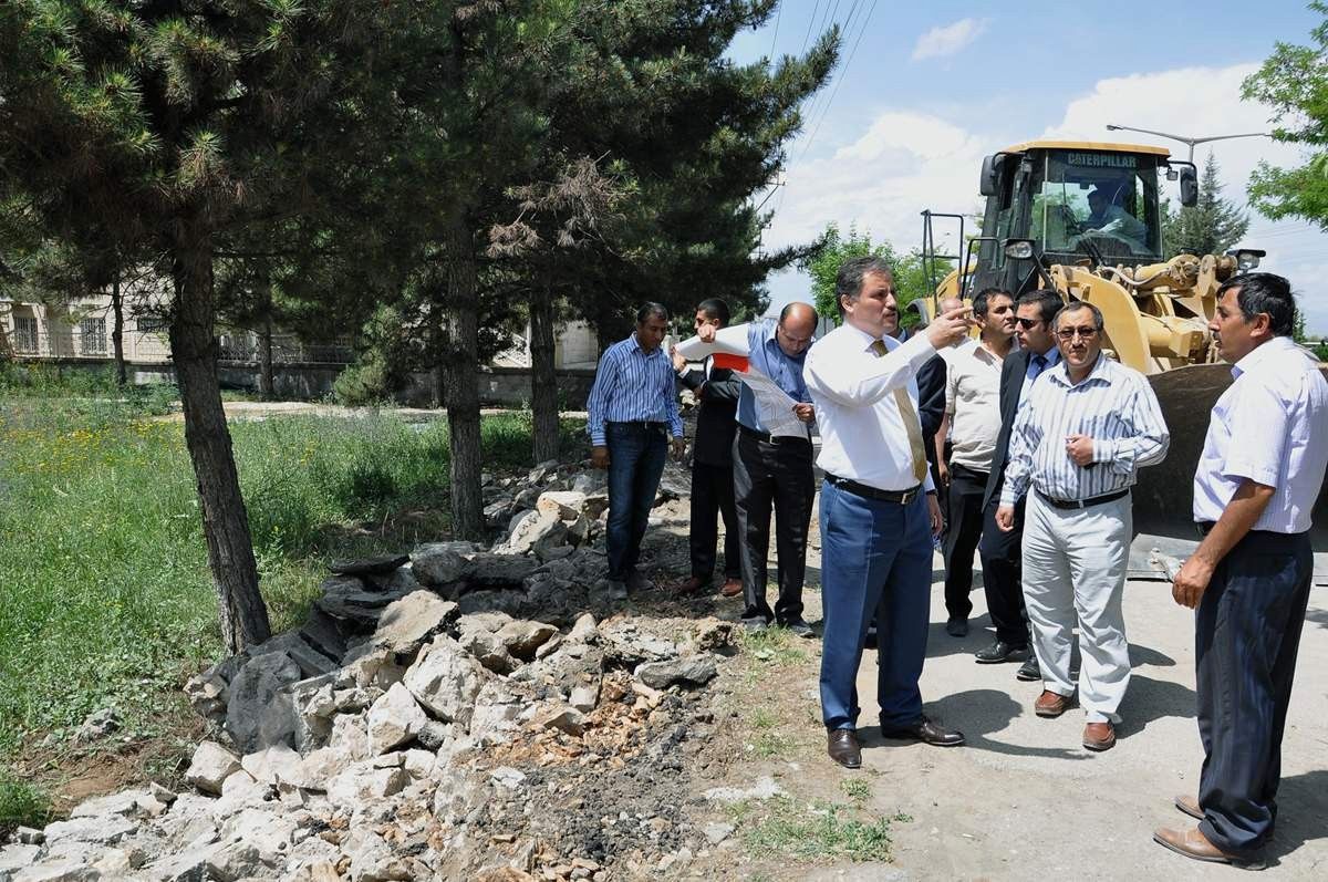 Malatya'nın Batı Girişi Yol Yapım Çalışmaları