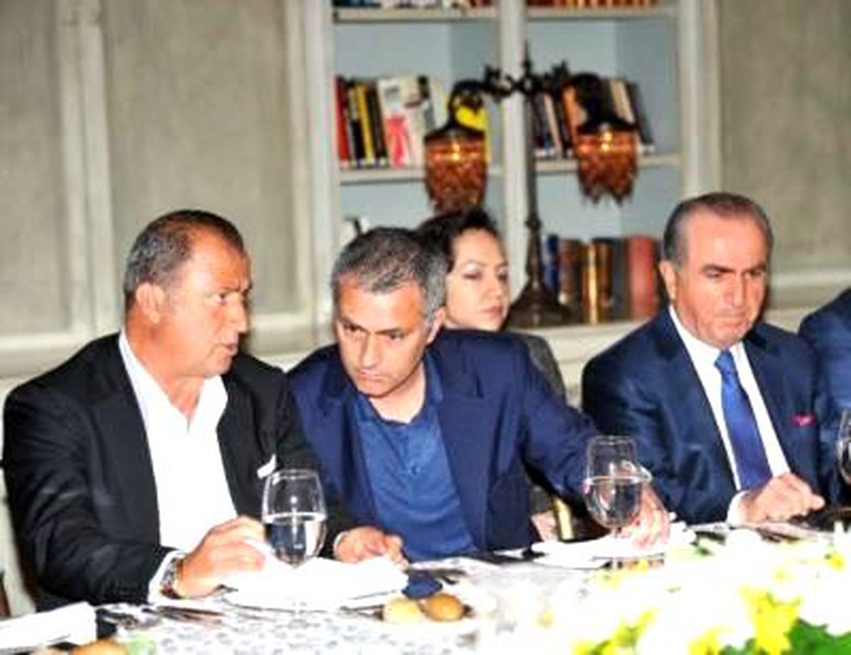 Terim ile Mourınho Aysal'ın Otelinde Bir Araya Geldi