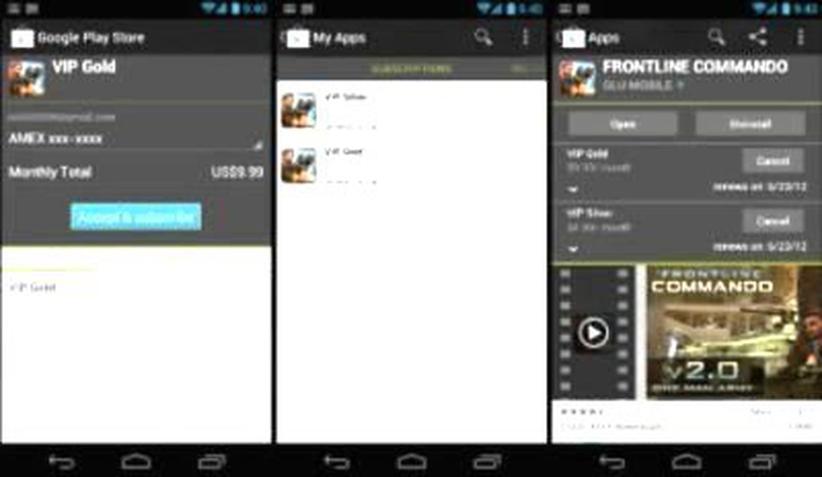 Android'e Uygulama-içi Üyelik Desteği!