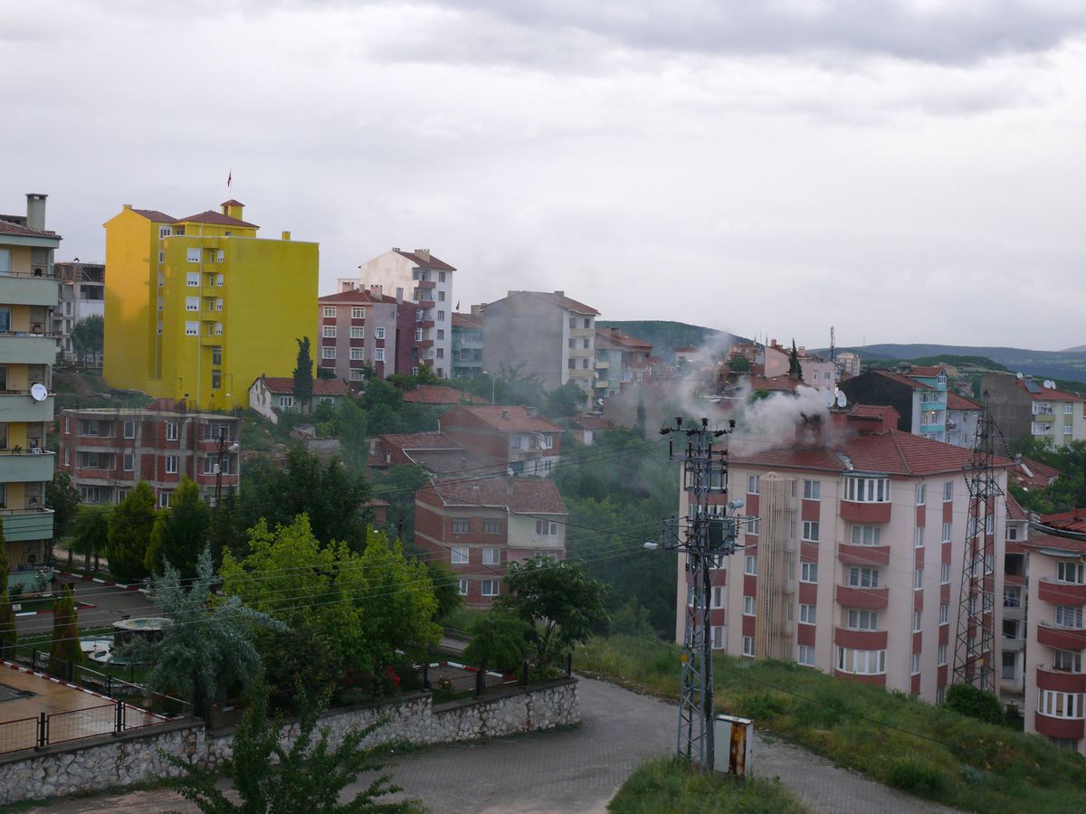 Bilecik'te Mayıs Ayında Kaloriferler Yanmaya Başladı