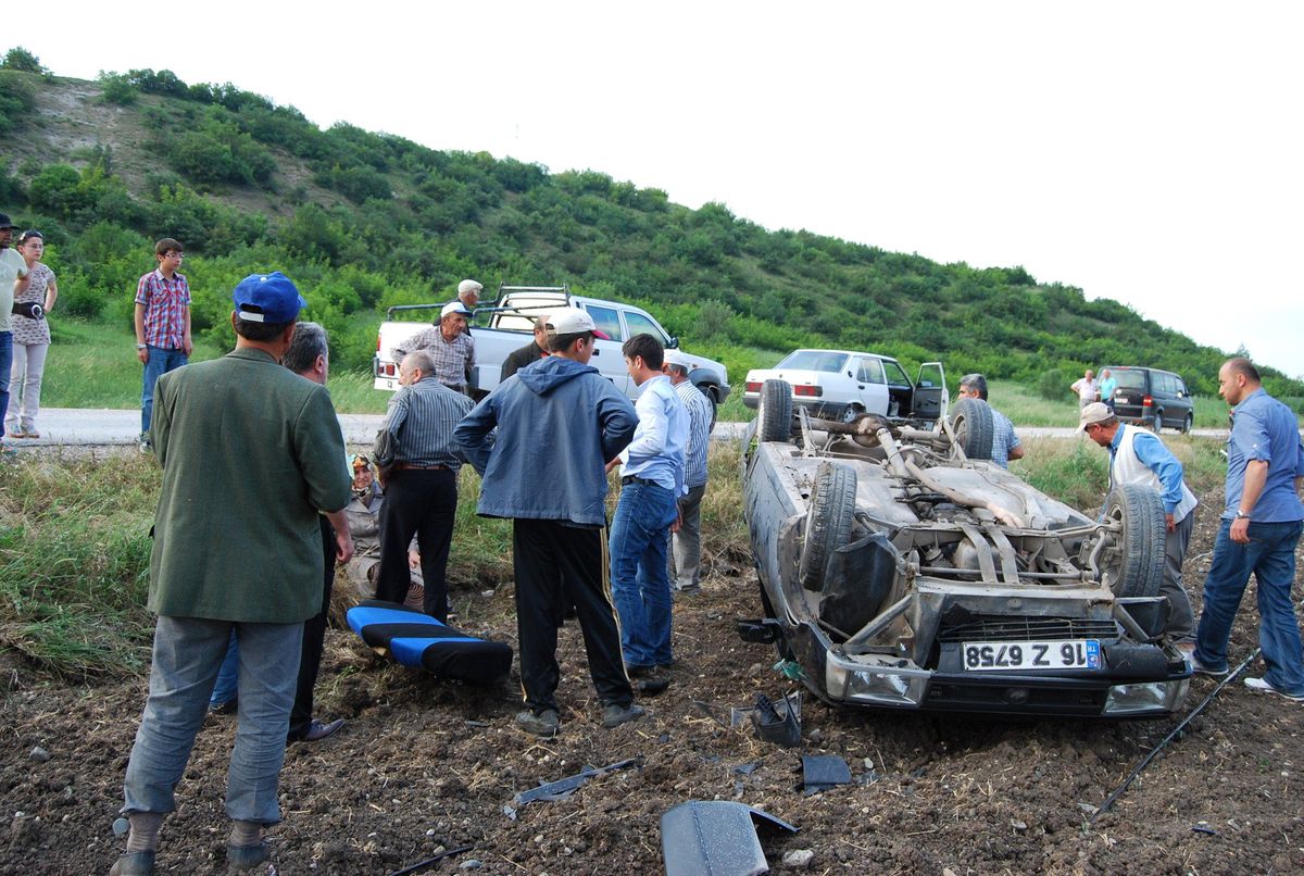 Bursa\'da Kazalar: 7 Yaralı
