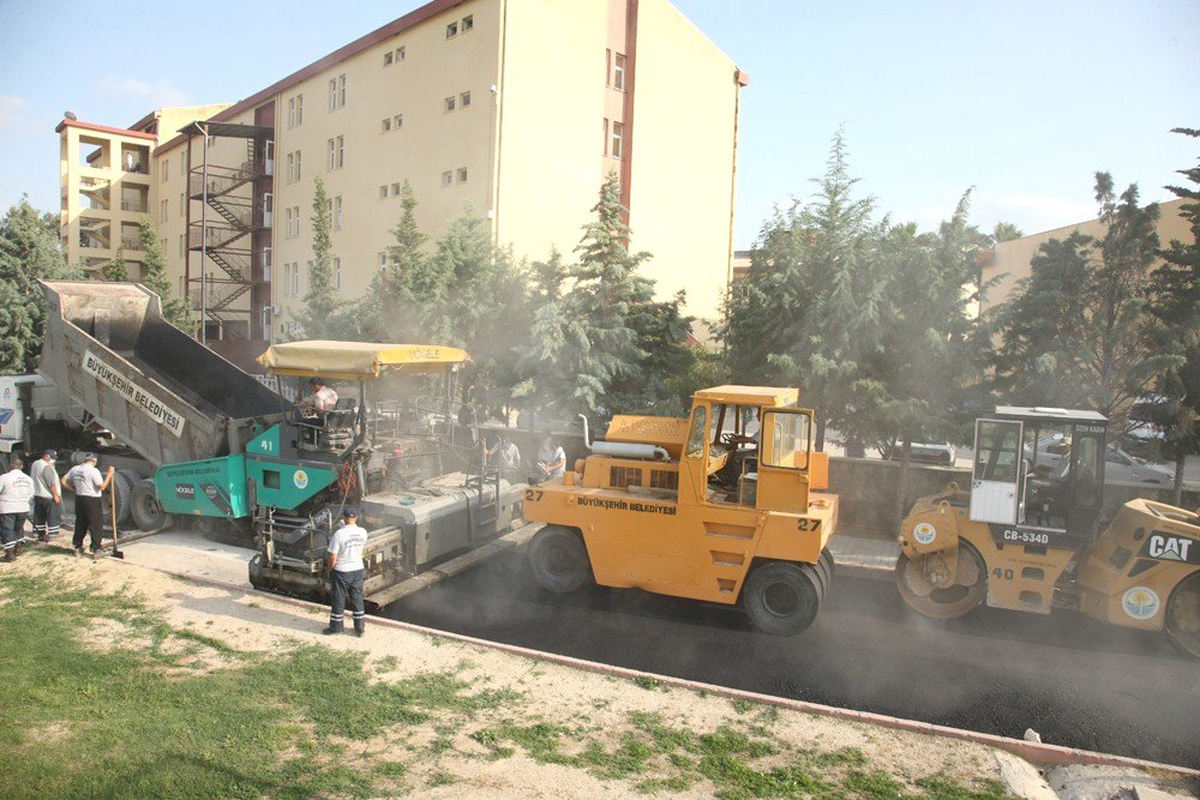 Büyükşehirden Polis Okuluna Hizmet