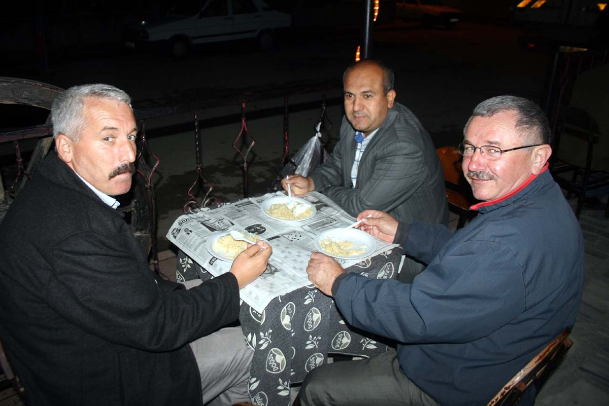 Çan\'da Kandil Pilavı