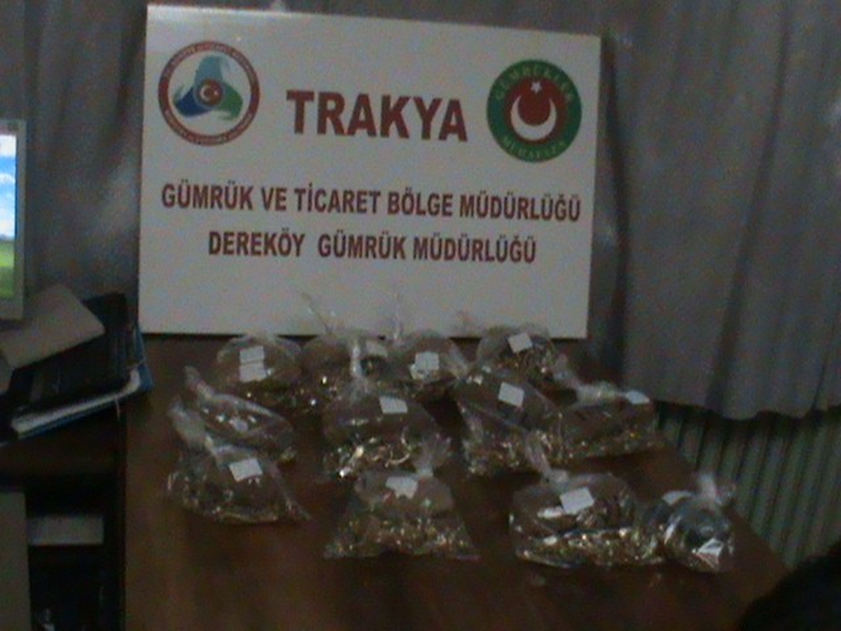 Dereköy Sınır Kapısında Altın ve Döviz Operasyonu