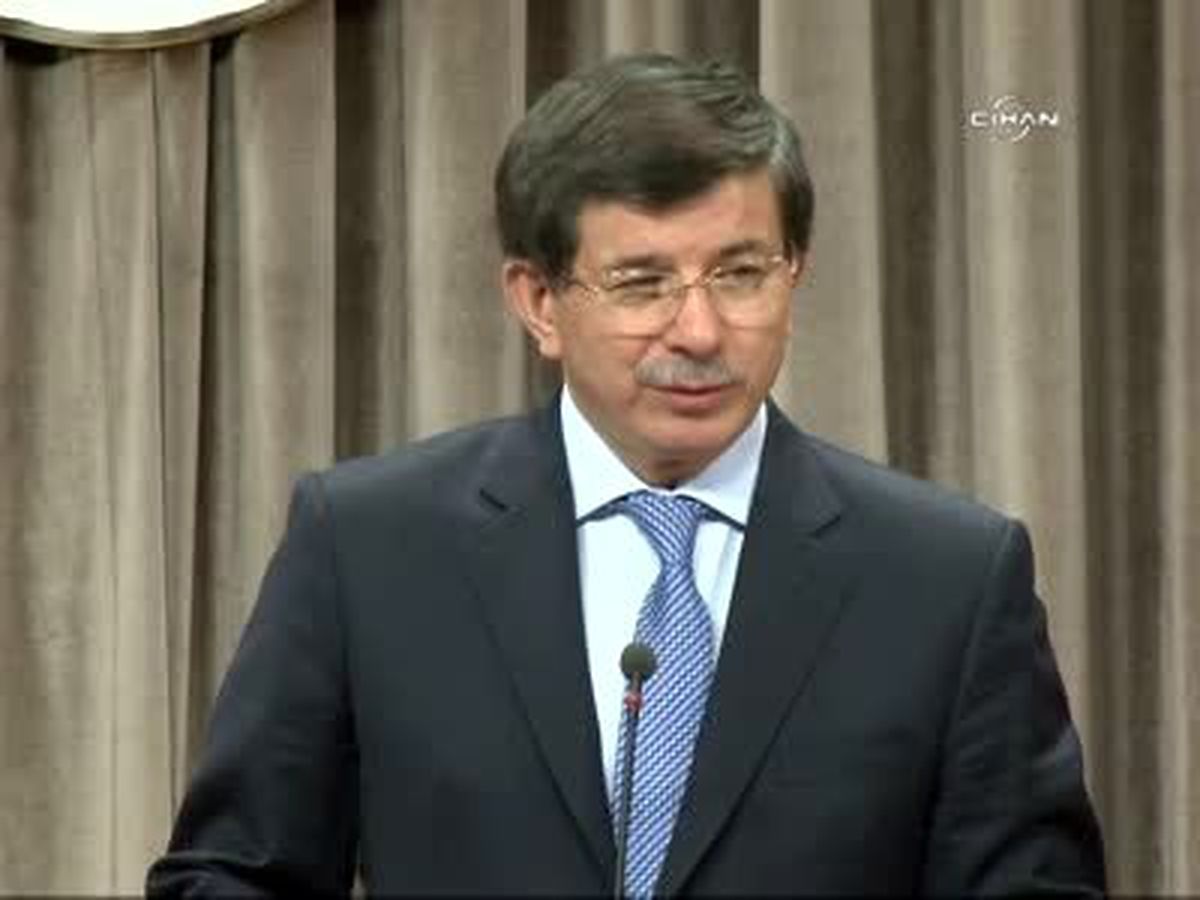 Dışişleri Bakanı Ahmet Davutoğlu Açıklaması