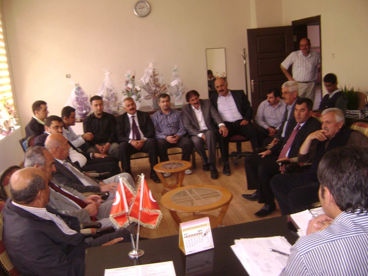 Doğanşehir Milli Eğitim Müdürü Hüseyin Söylemez'e Ziyaret