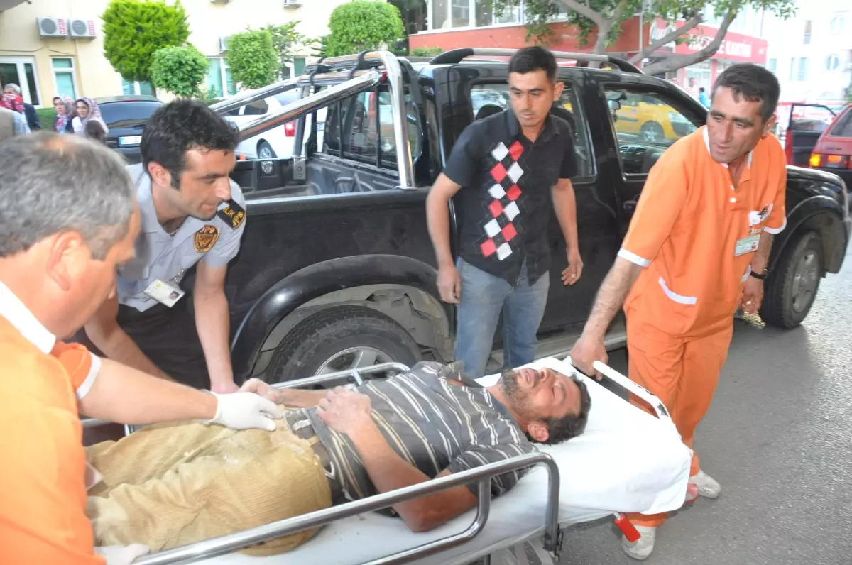 İnşaat İşçisi Elektrik Akımına Kapıldı