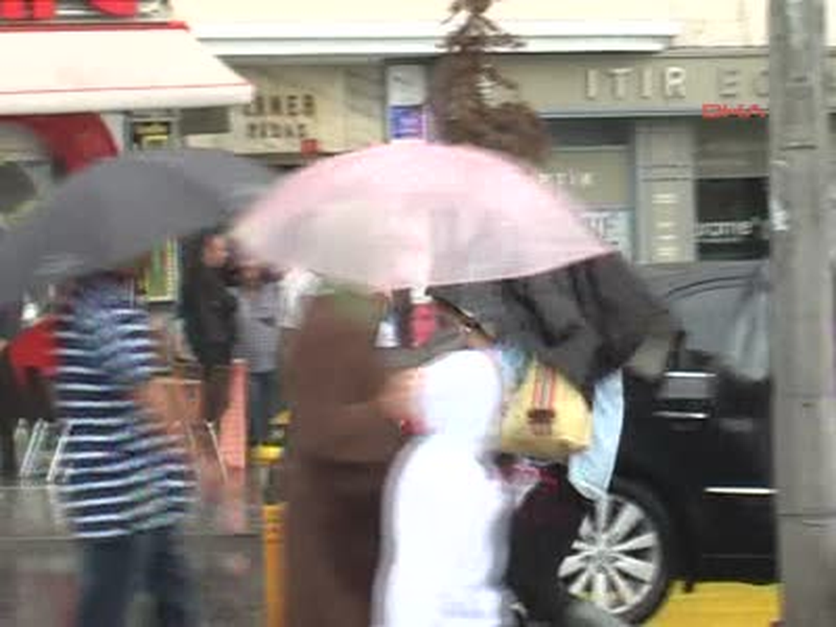 İstanbul'da Yağmur