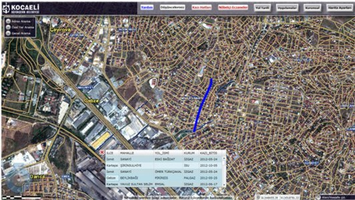 Kocaeli\'de Yapılan Tüm Kazalar İnternet Üzerinde