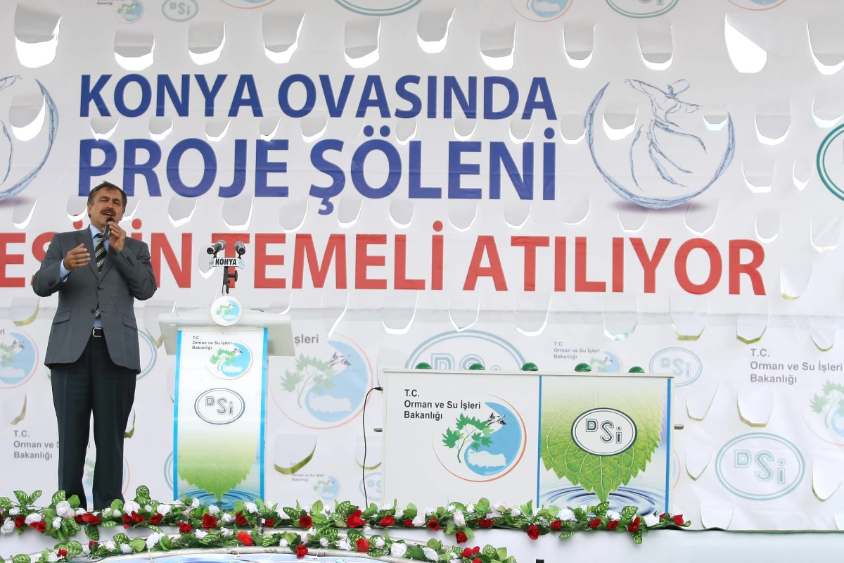 Konya\'da 15 Tesisin Temeli Atıldı