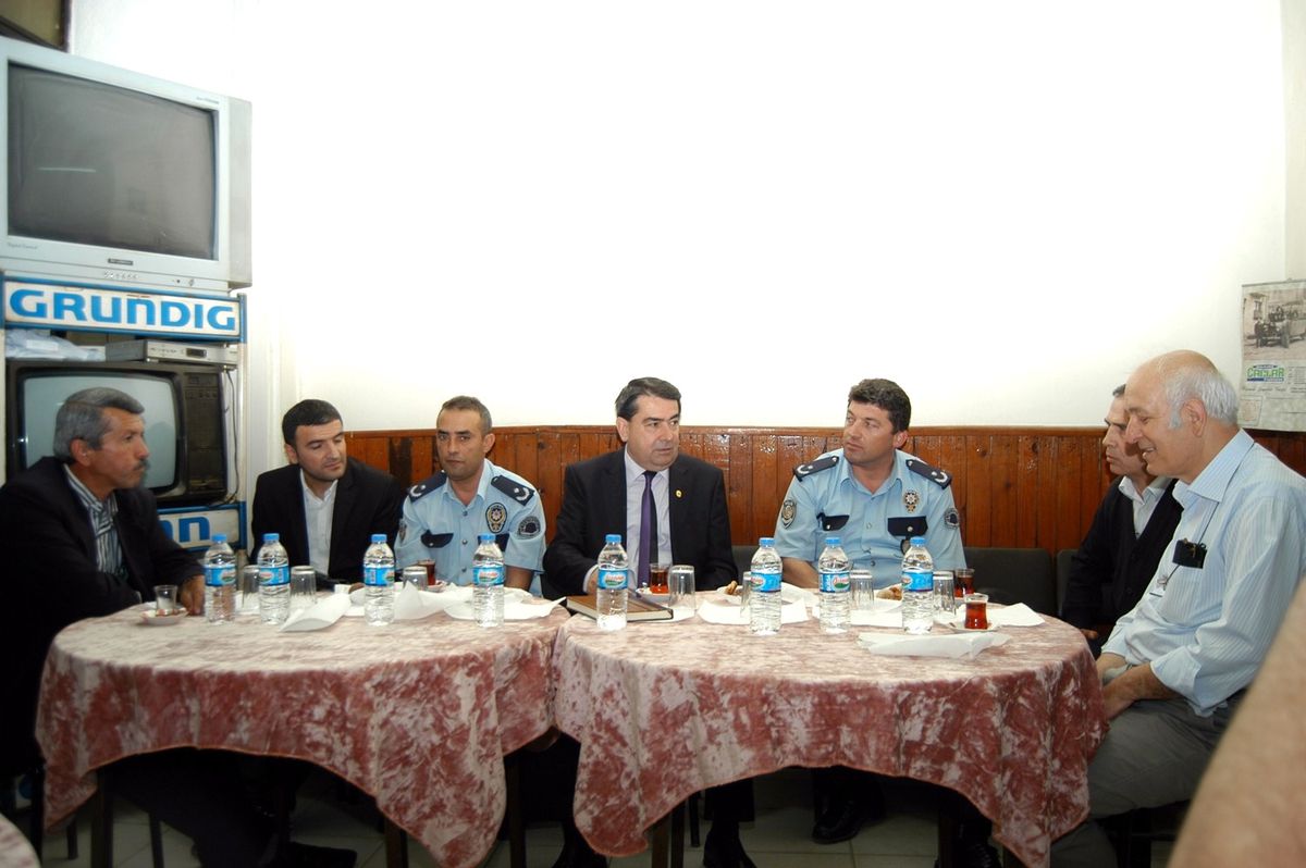 Malkara Emniyet Müdürü Behçet Alkan'dan Huzur Toplantısı