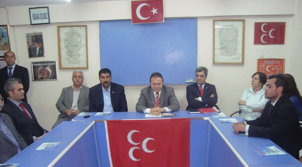 MHP İzmir İl Başkan Adayı Akın Biliç Ödemiş İlçe Teşkilatını Ziyaret Etti