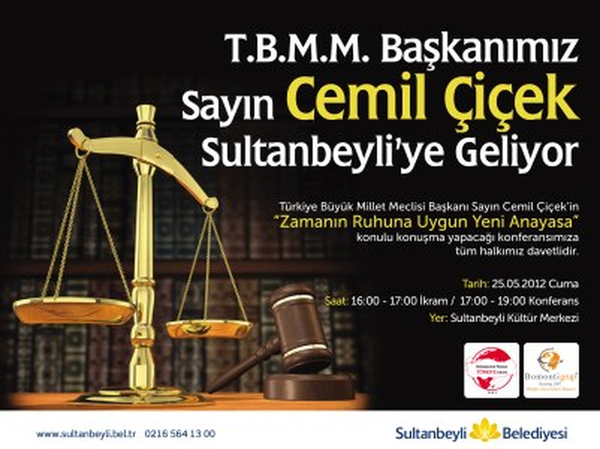TBMM Başkanı Cemil Çiçek Bugün Sultanbeyli'de