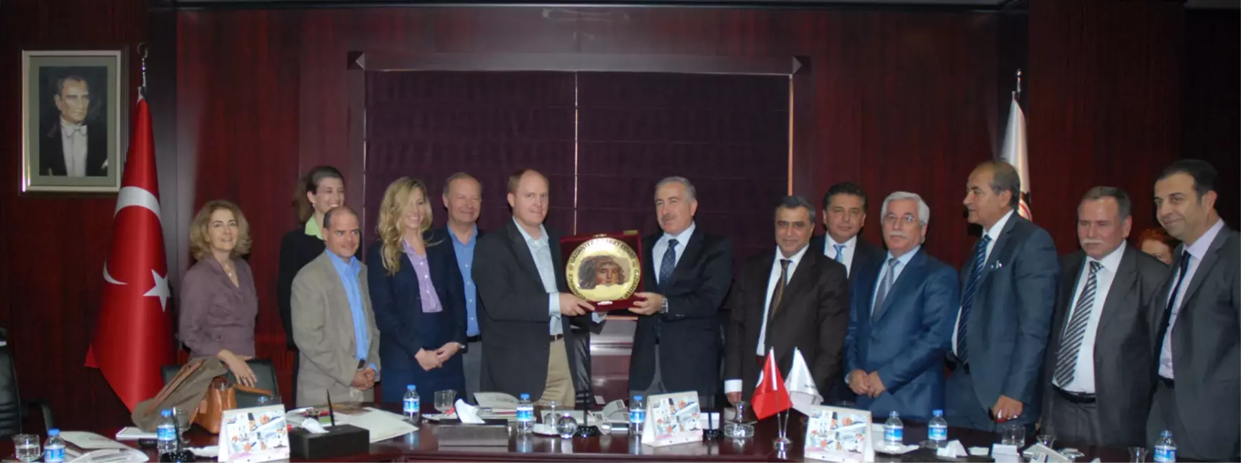 Tca Başkanı Lıncon Mccurd ve ABD\'li Siyaset Danışmanları Gto\'yu Ziyaret Etti