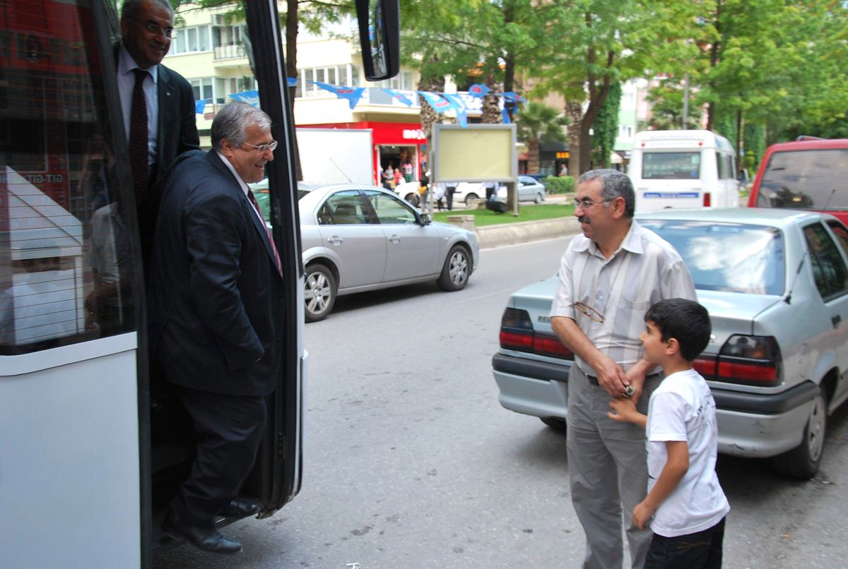DSP Lideri Masum Türker Aydın'da