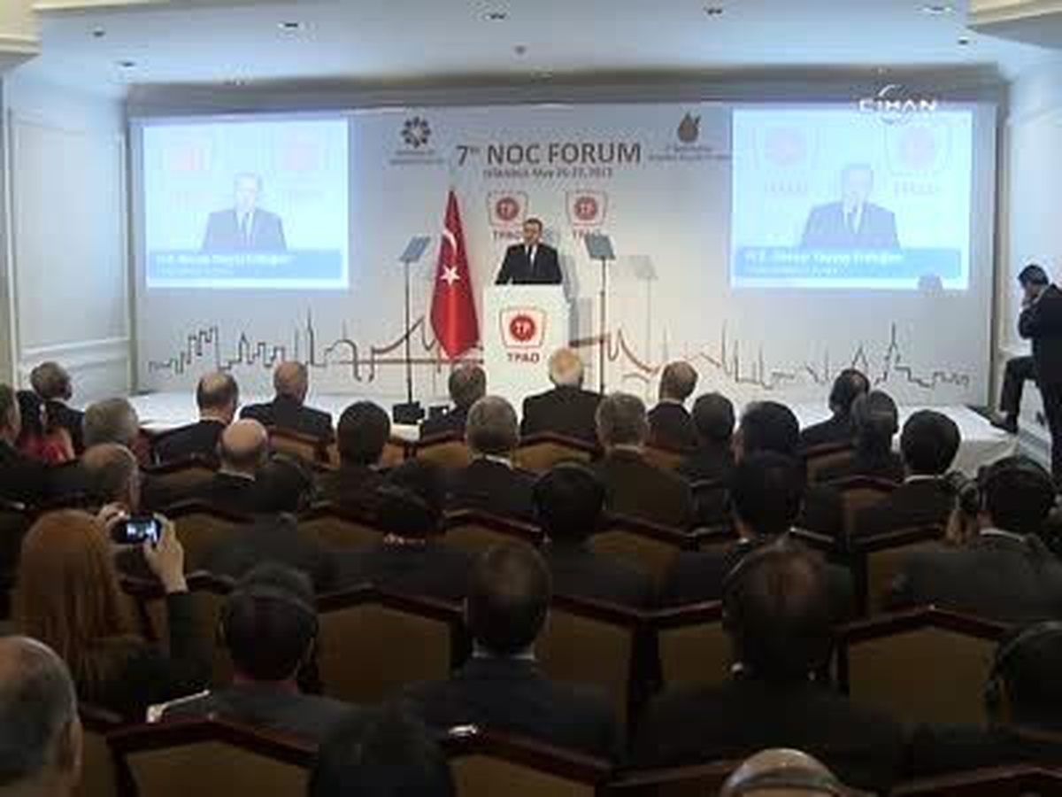Erdoğan, '7. Milli Petrol Şirketleri Forumu'Na Katıldı