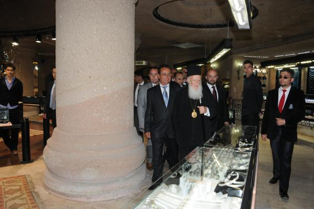 Fener Rum Patriği Bartholomeos Aziz Yuhanna'nın Kapadokya'daki Evini Gezdi