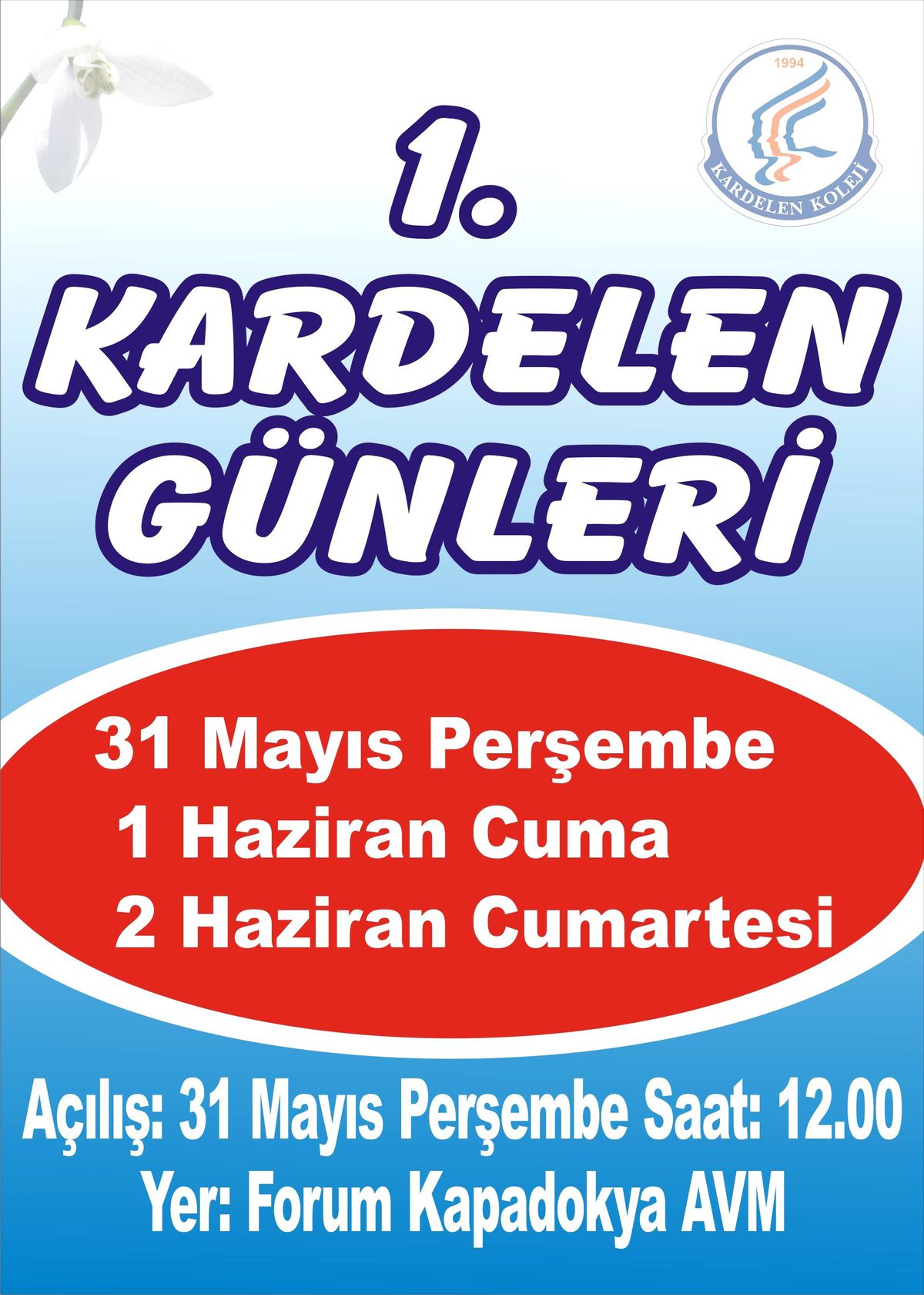 Nevşehir'de Kardelen Günleri Başlıyor