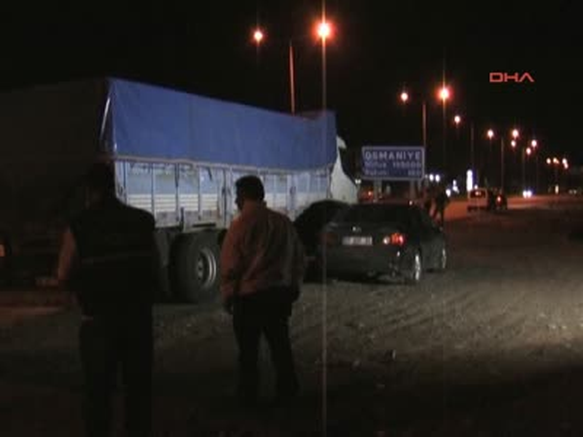 Osmaniye'de 'Dur' İhtarına Uymayan Araç Paniği