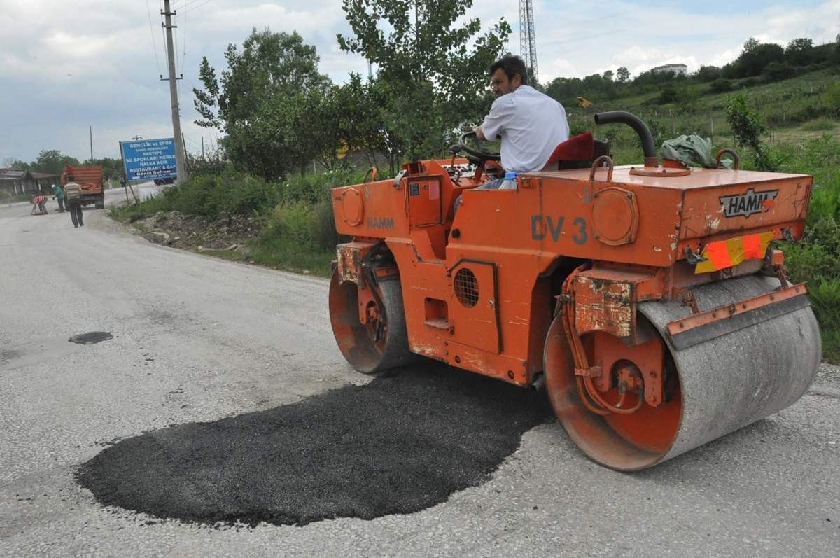 Seka Kampı Yolu Bakımda
