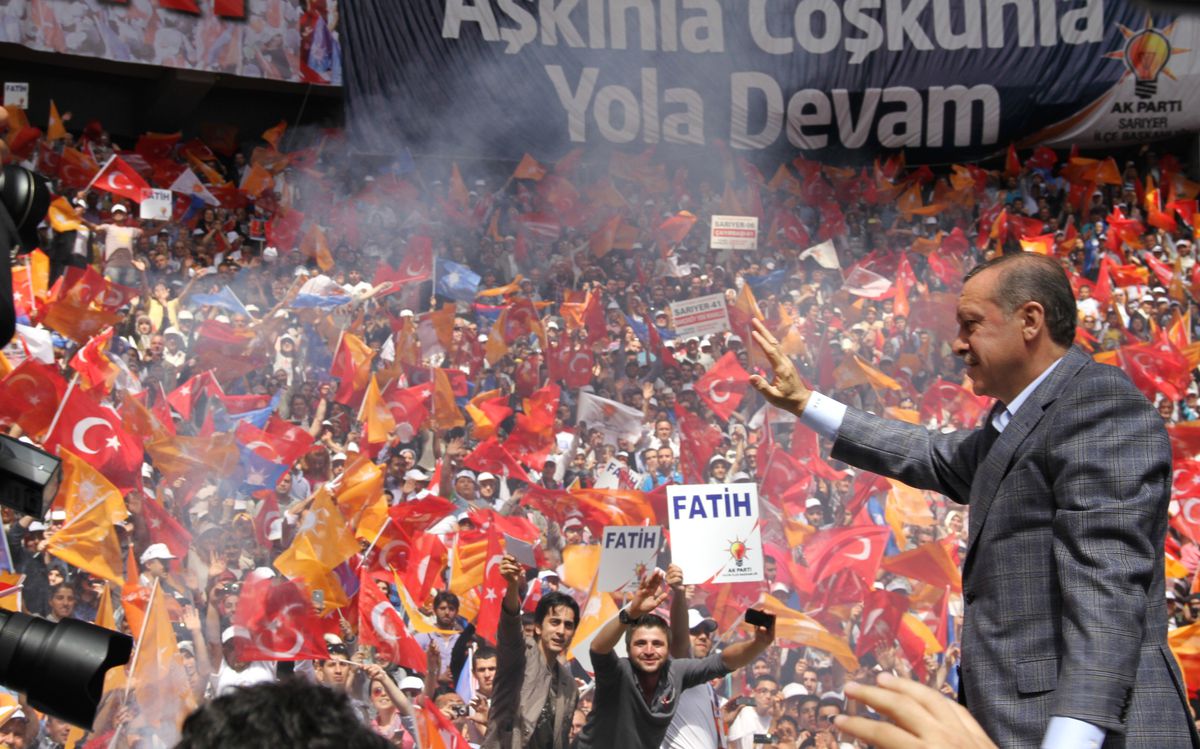 Ak Partililer Tt Arena'yı Doldurdu