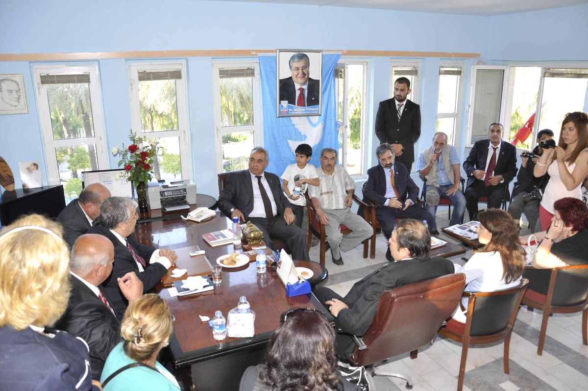 DSP Lideri Türker Kuşadası'nda