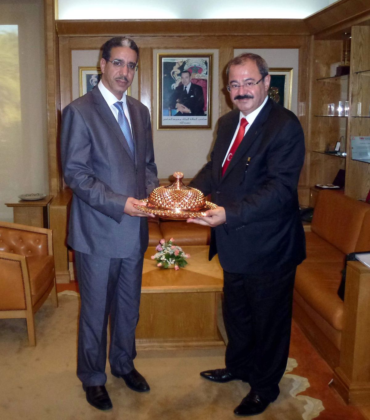 Gso Fas Ulaştırma ve Donanım Bakanını Ziyaret Etti