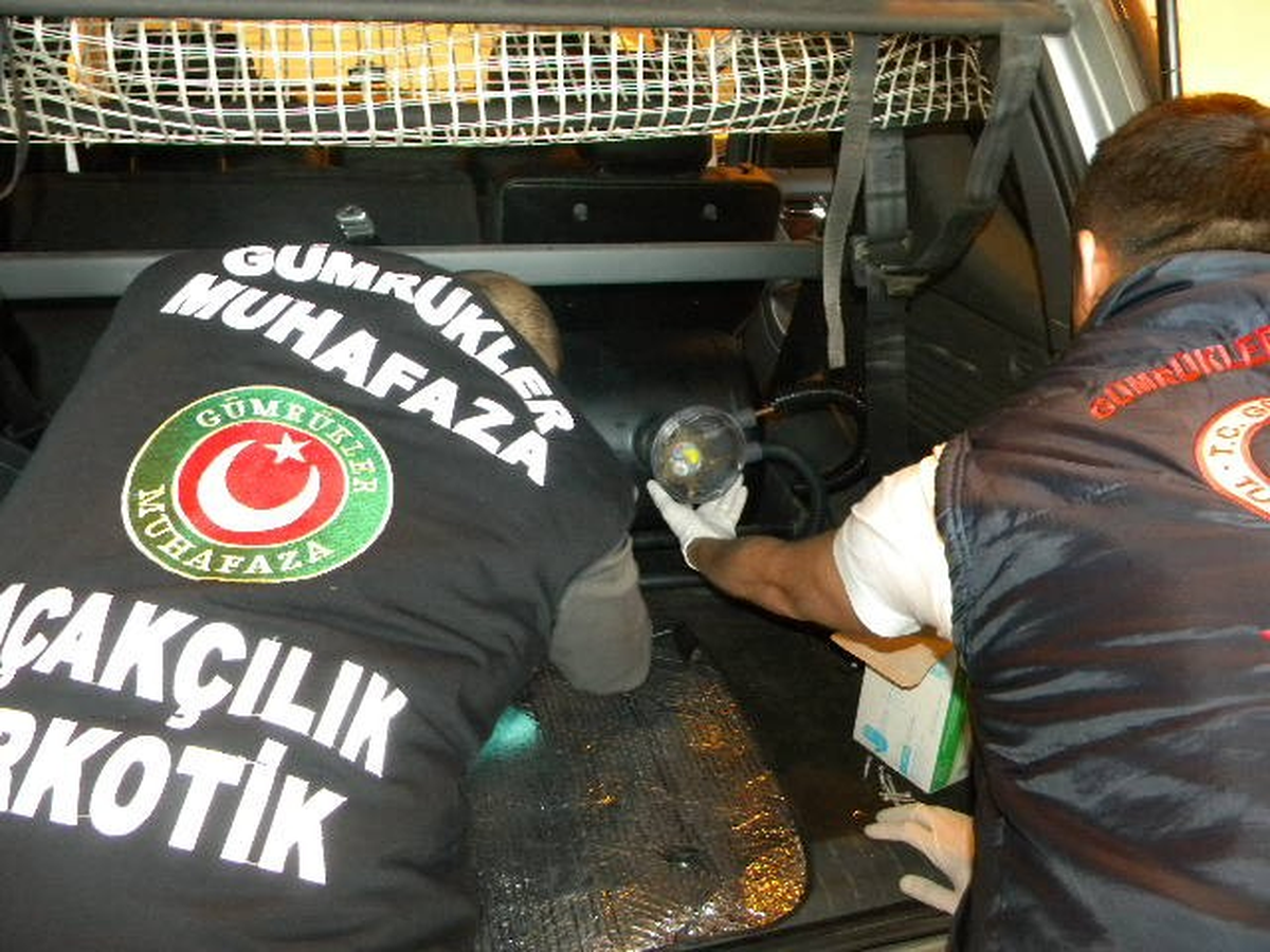 İpsala Sınır Kapısında Eroin Operasyonu