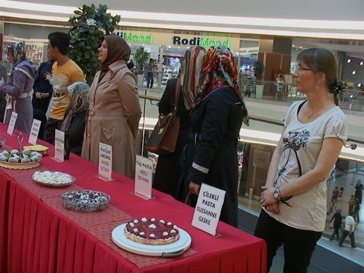 Malatya'da Pasta Yarışması İlgi Gördü