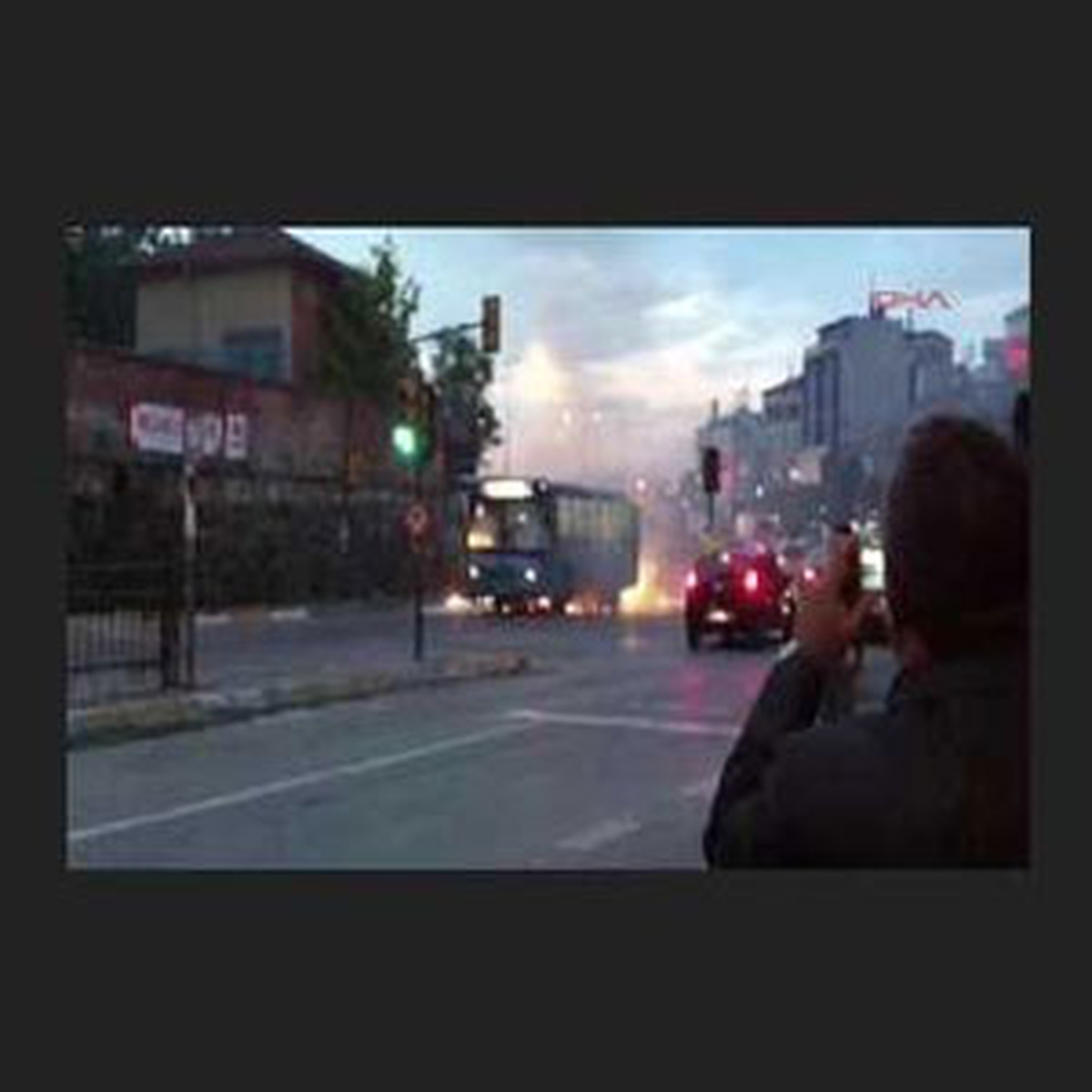 Okmeydanı\'ndaki Otobus Dehşeti