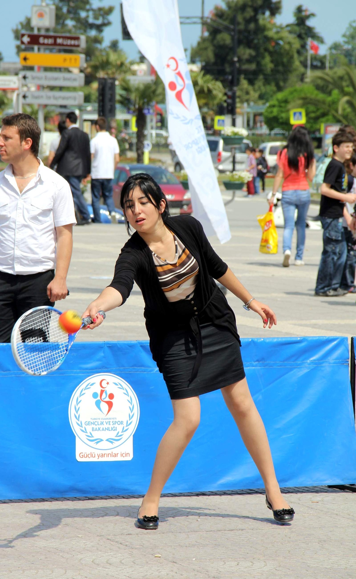 Samsun'da 'Tenis Benimde Sporum' Etkinliği