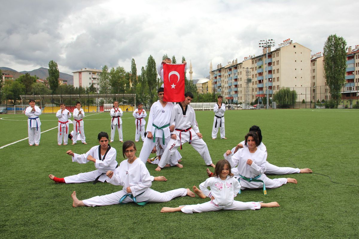 Teakwondocuların Gösterisi Beğeni Topladı